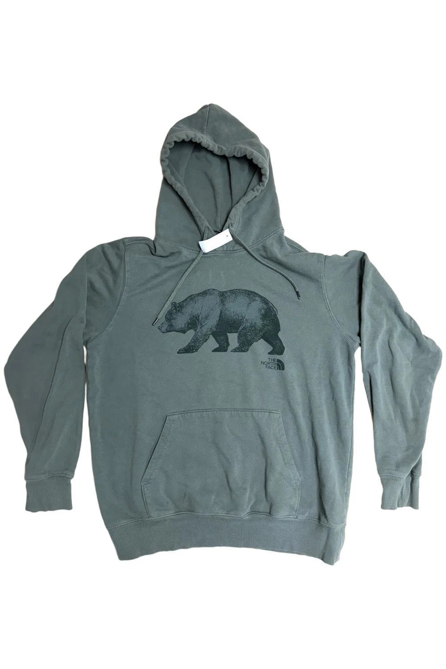 The North Face Men's TNF Bear Pullover Hoodie Green